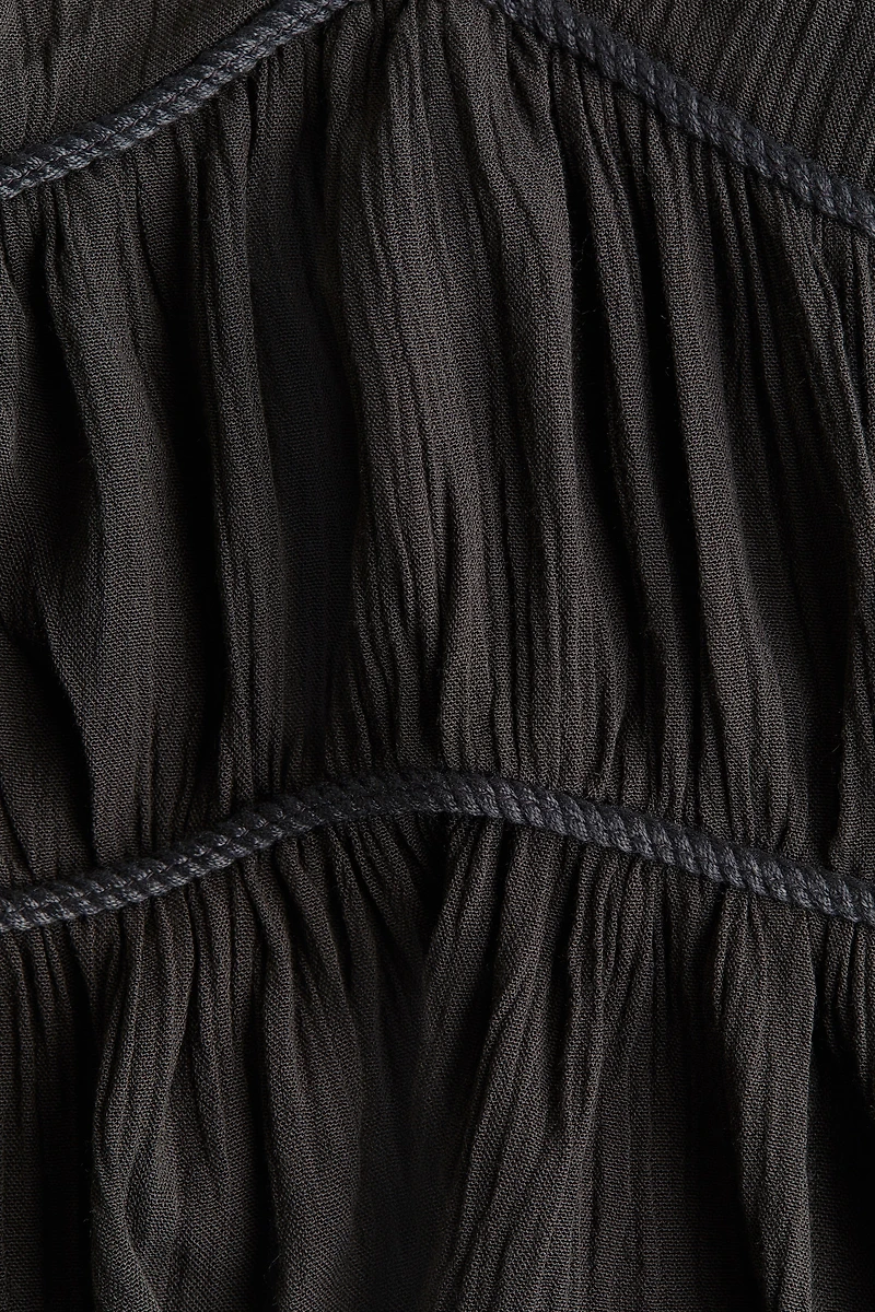 Braid-Detail Strappy Top