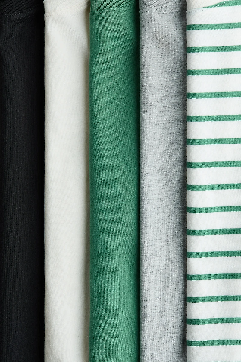 5-pack Long-sleeved T-shirts