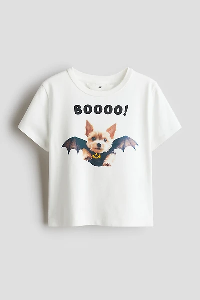 T-shirt avec motif imprimé