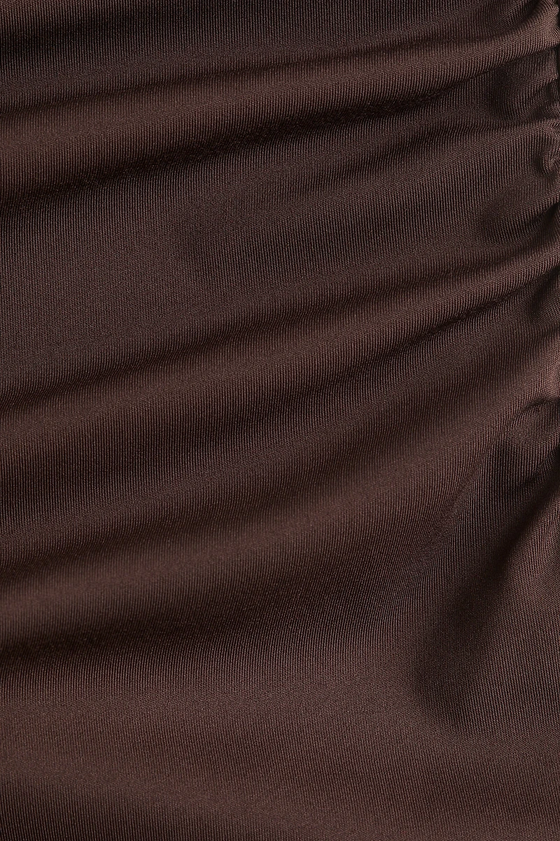 Ruched Halterneck Dress
