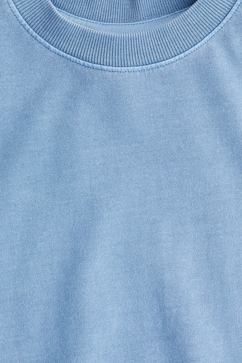 T-shirt en coton imprimé