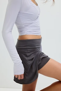 Asymmetric Yoga Skirt
