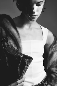 Square-Neck Tank Top