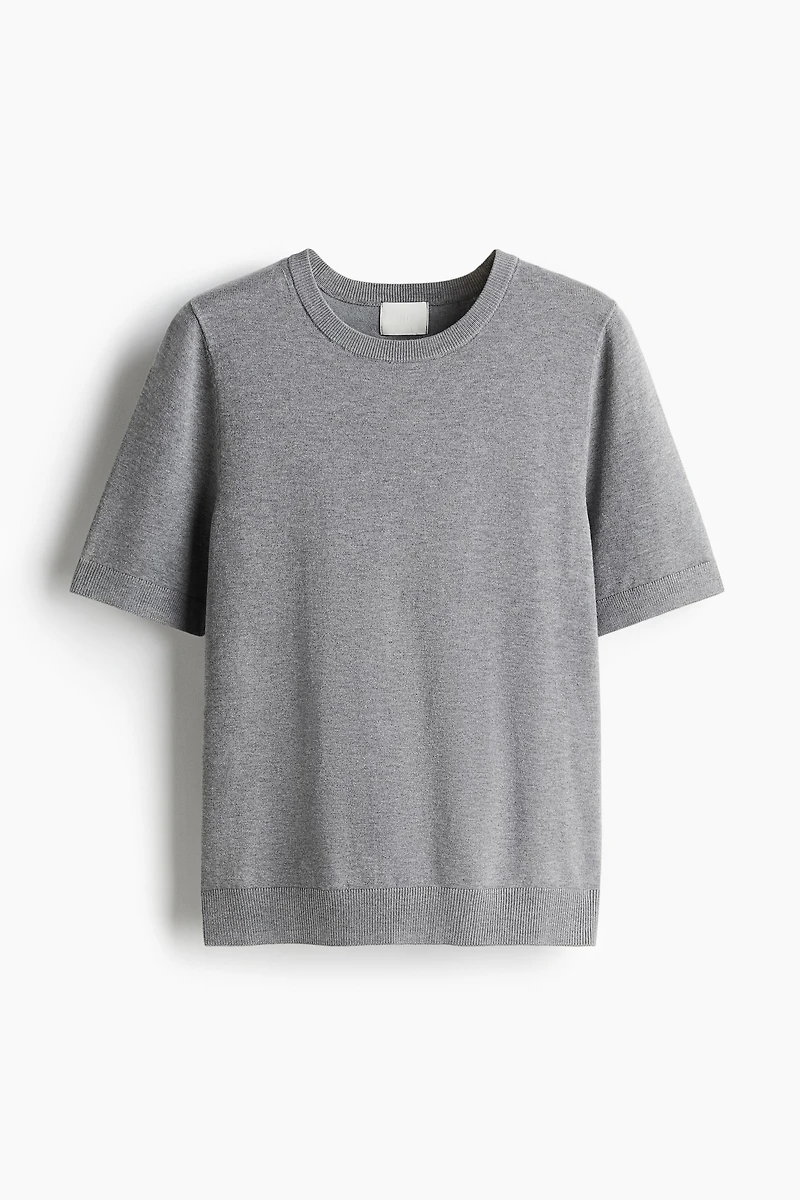 Fine-Knit Top