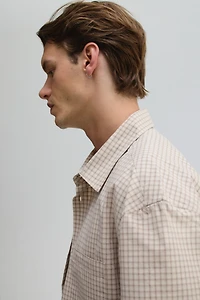 Relaxed-Fit Short-Sleeved Shirt