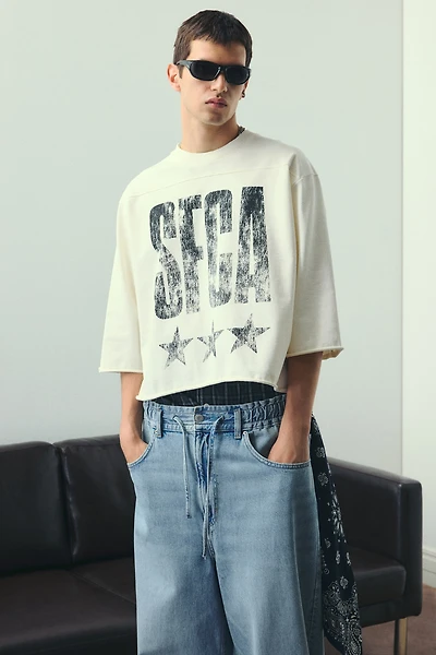 T-shirt court grande taille