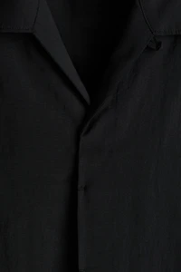 Chemise décontractée avec col cubain