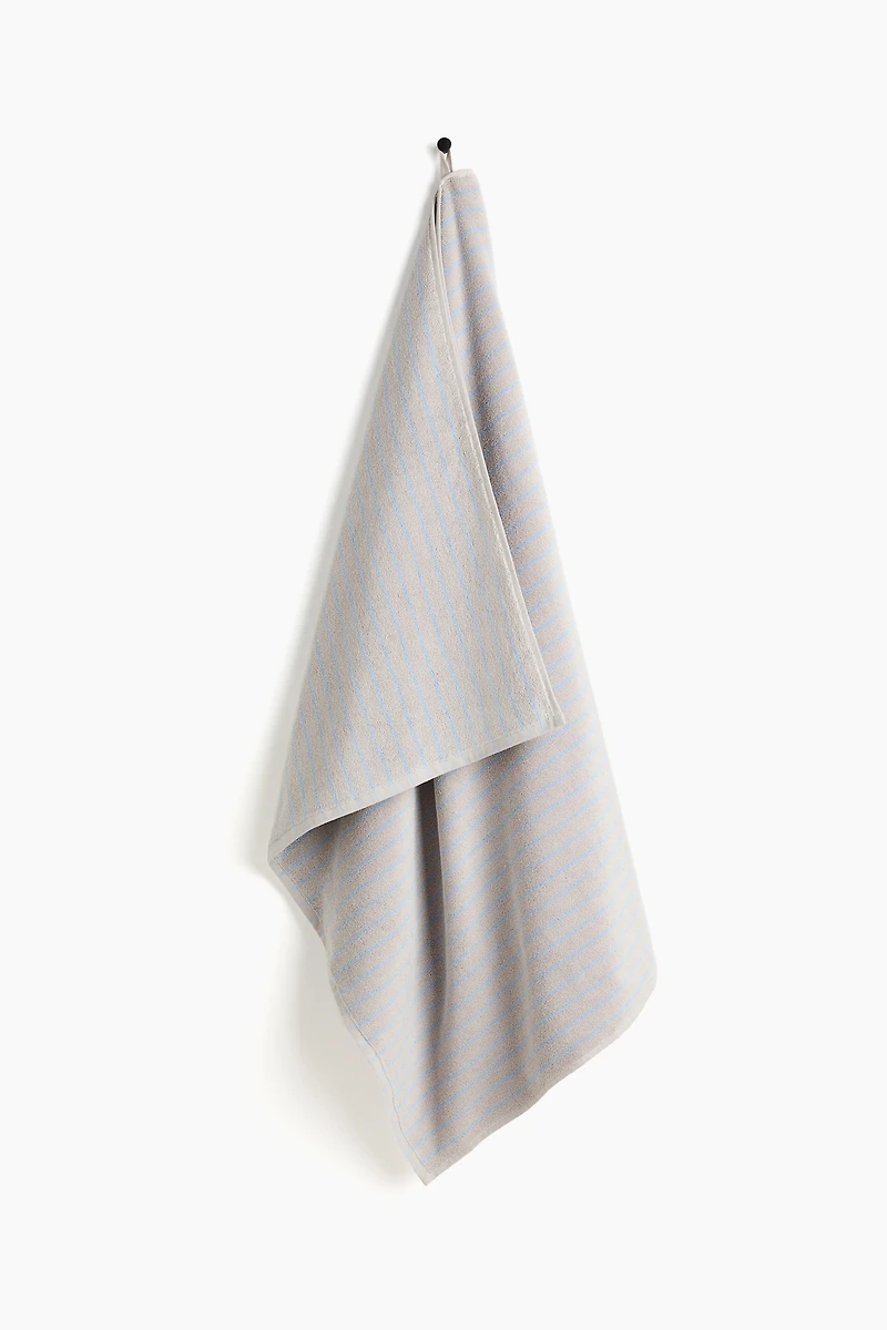 Printed Cotton Terry Bath Sheet