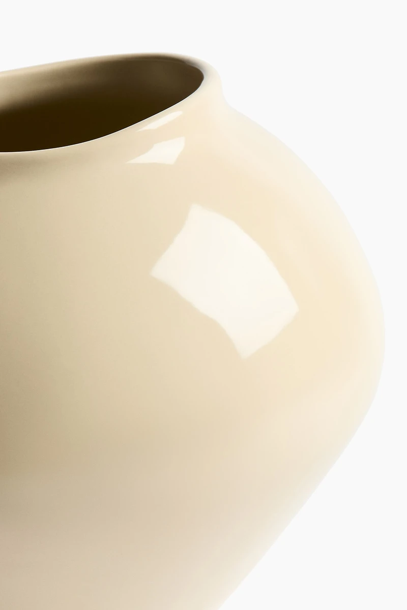 Large Irregular Stoneware Vase