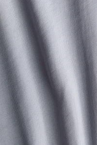 Ruffle-Trimmed Dress with Tie Shoulder Straps