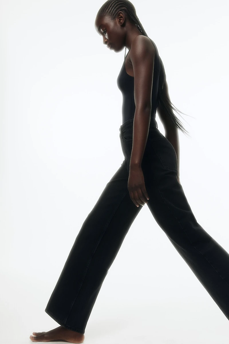 Ava Ultra High Rise Wide Leg Jeans