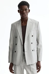 Veste classique à fermeture double boutonnage