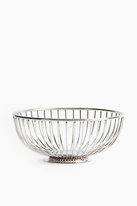 Large Stainless Steel Bread Basket