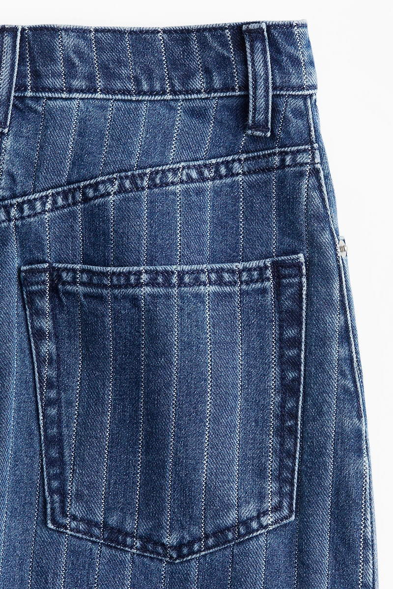 Jupe longue en denim