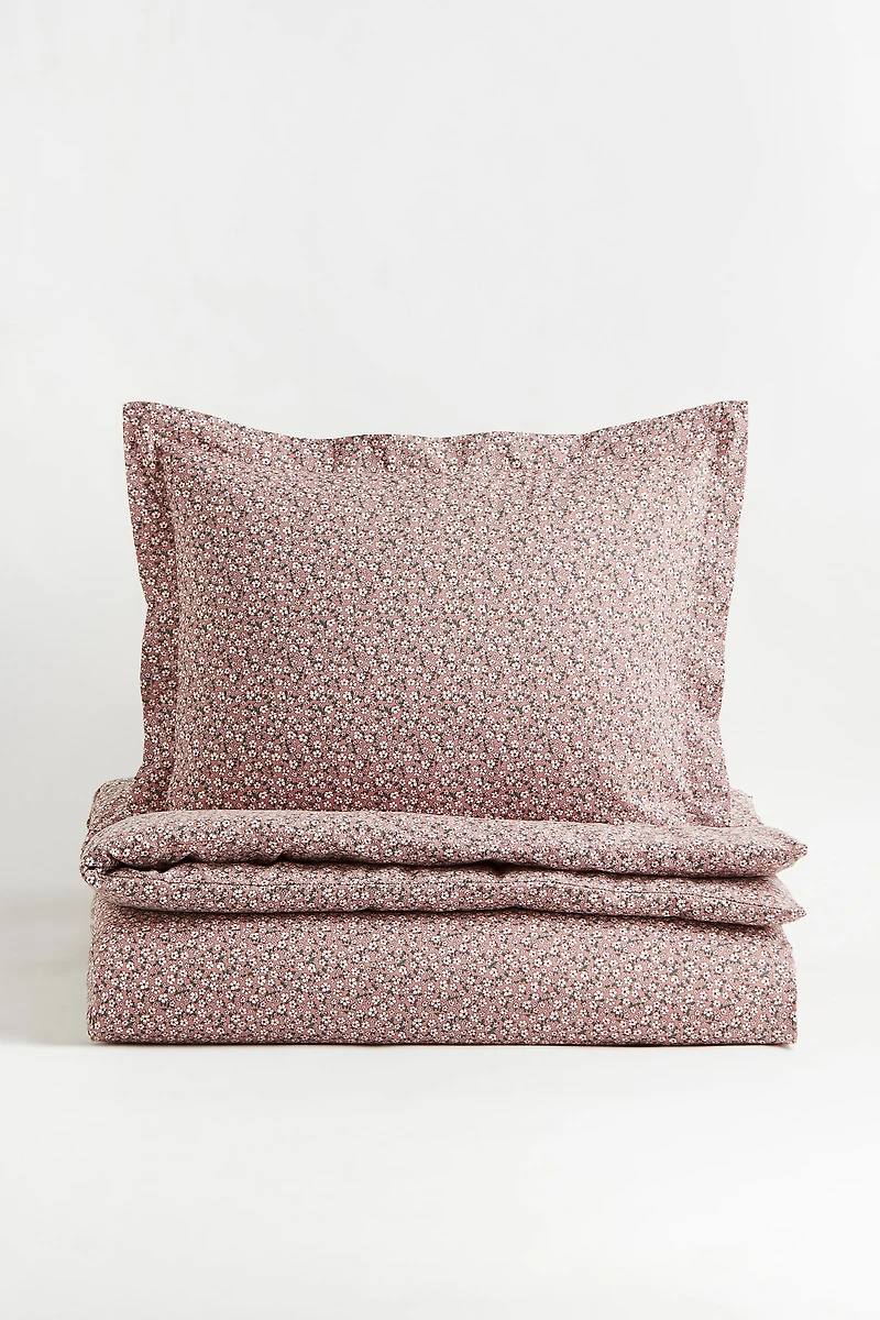 Enveloppe de couette lit simple à motif