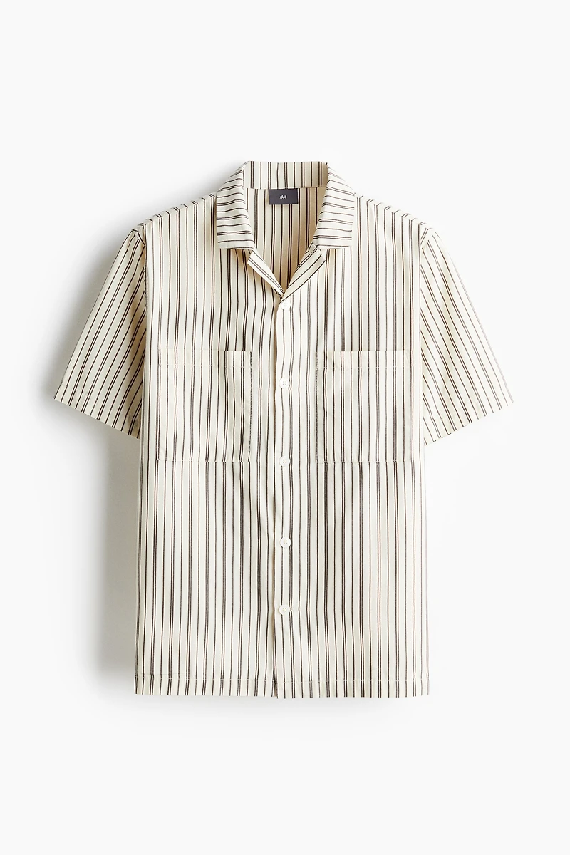 Cotton Pajama Shirt and Shorts