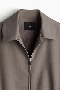 Veste coupe classique en sergé