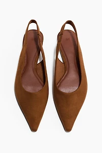 Pointed Slingbacks