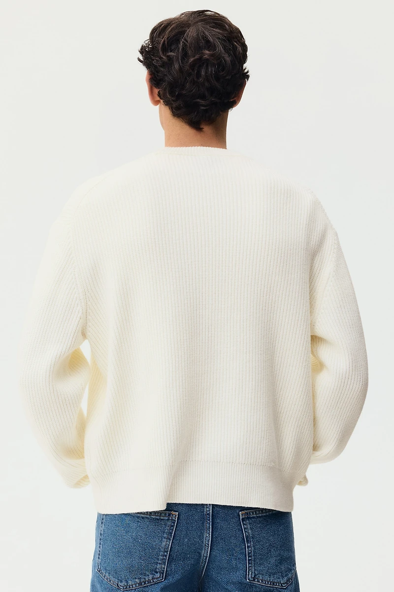 Chandail d'allure décontracté en tricot