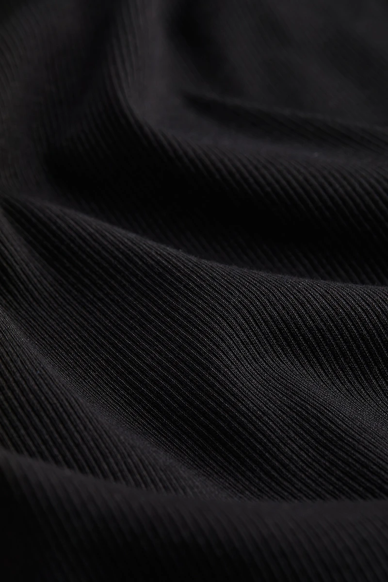 Ribbed Jersey Top