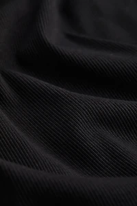 Ribbed Jersey Top