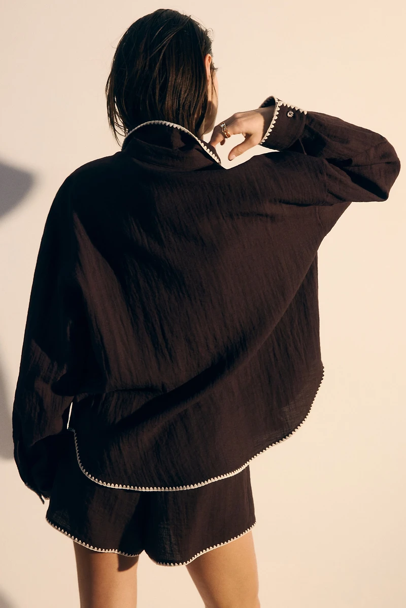 Chemise de plage grande taille