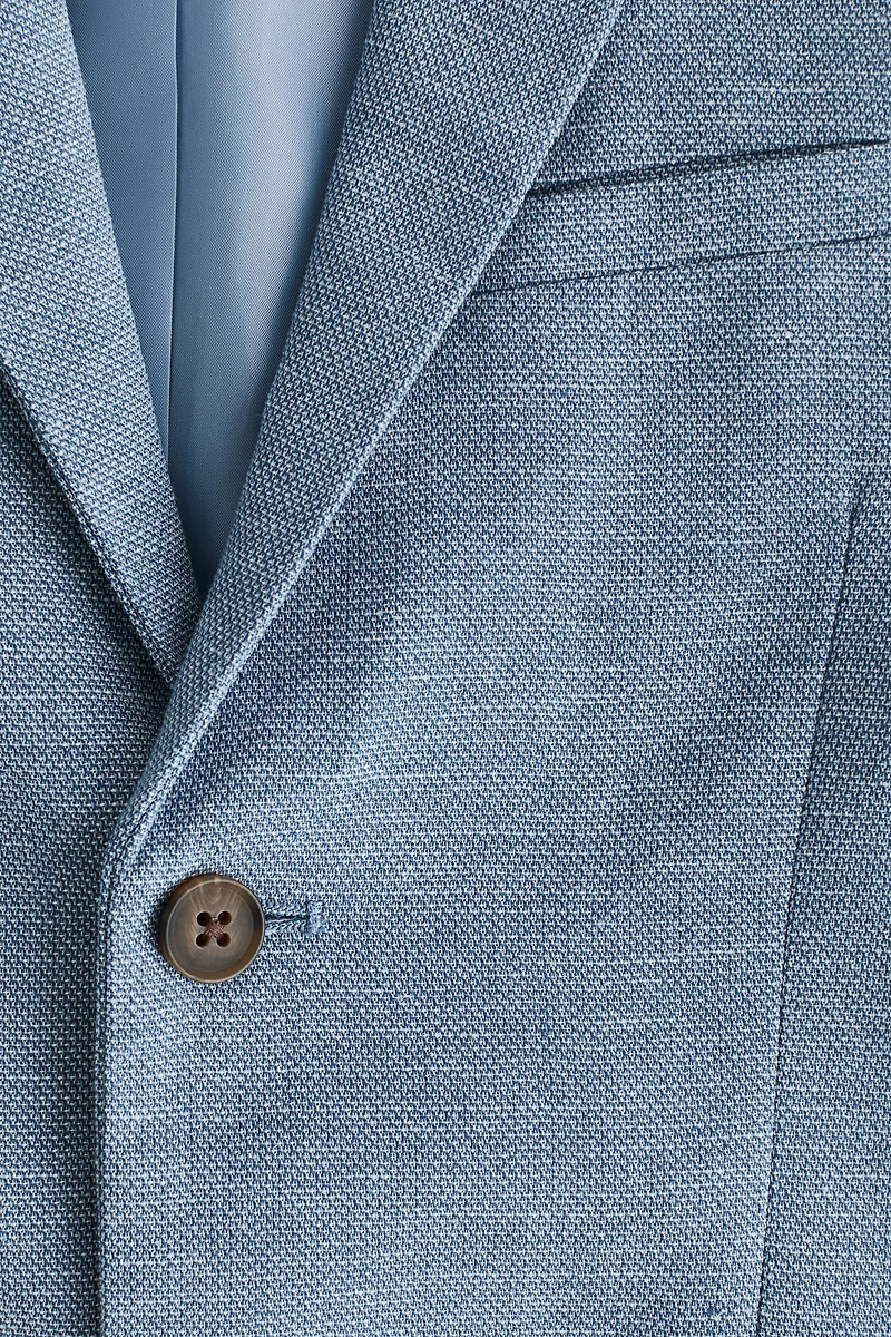 Linen-Blend Jacket