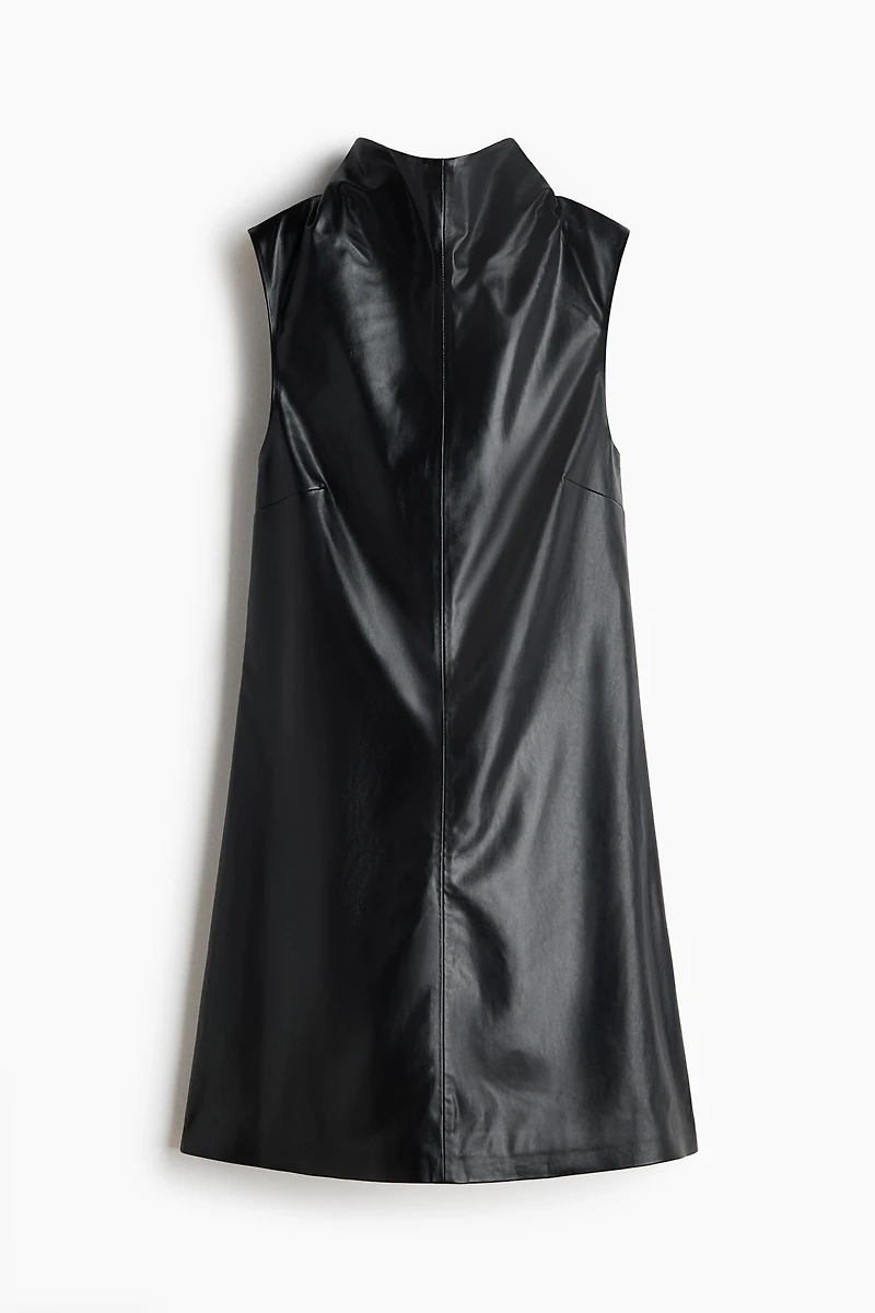 Coated A-Line Dress