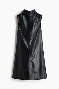 Coated A-Line Dress