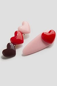 2-Pack Appliquéd Hair Clips