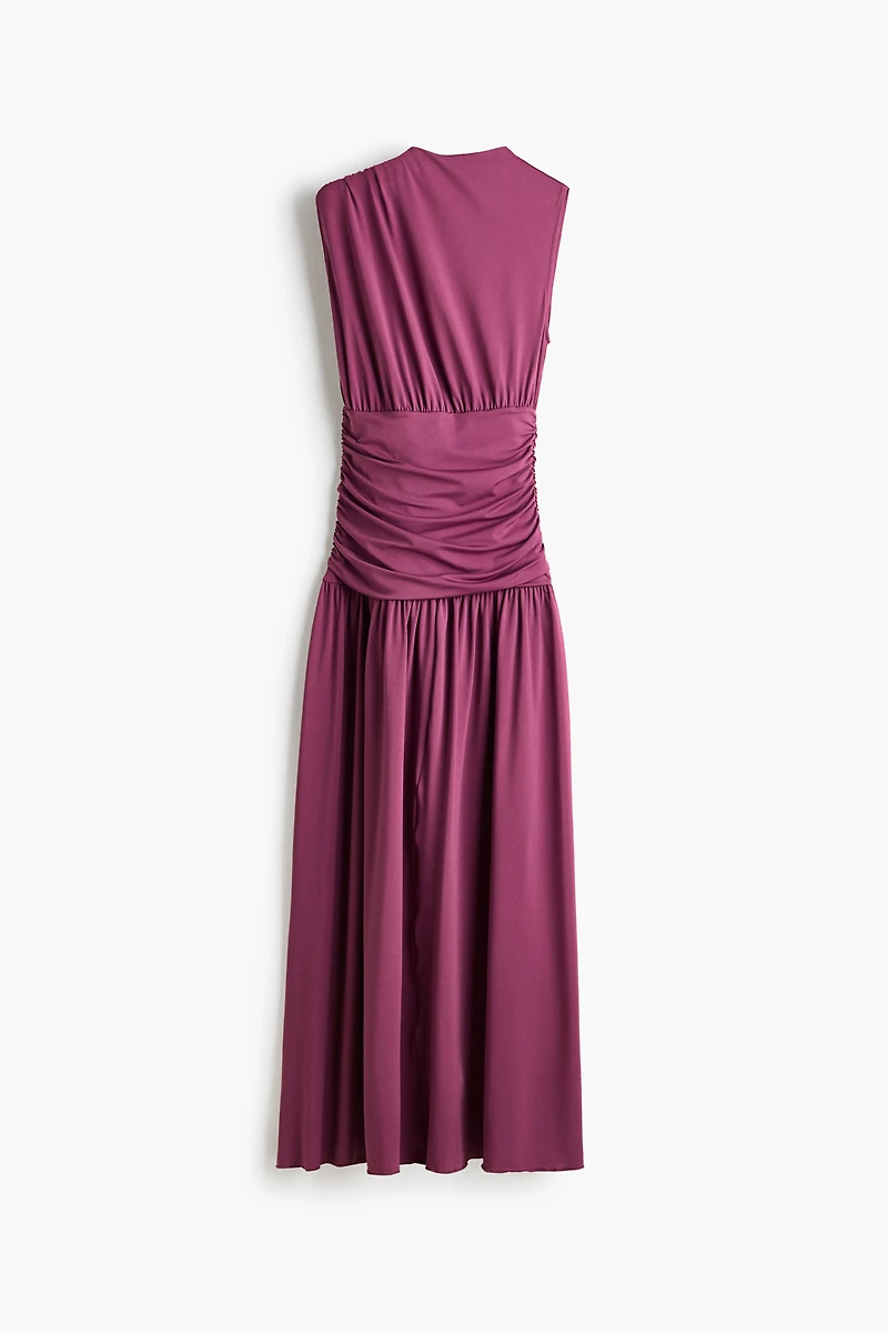 Draped Jersey Dress