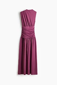 Draped Jersey Dress