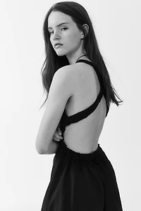 Open-Back Maxi Dress