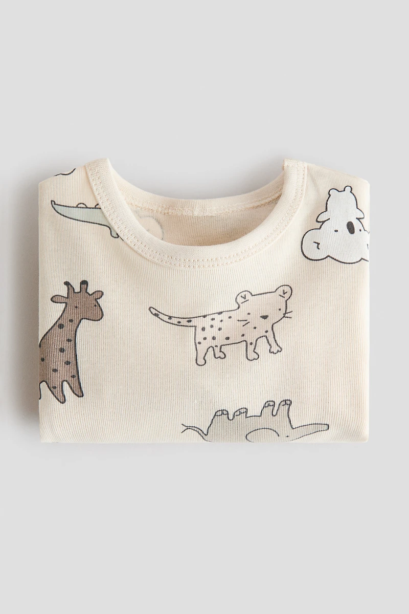 Cache-couche en coton imprimé