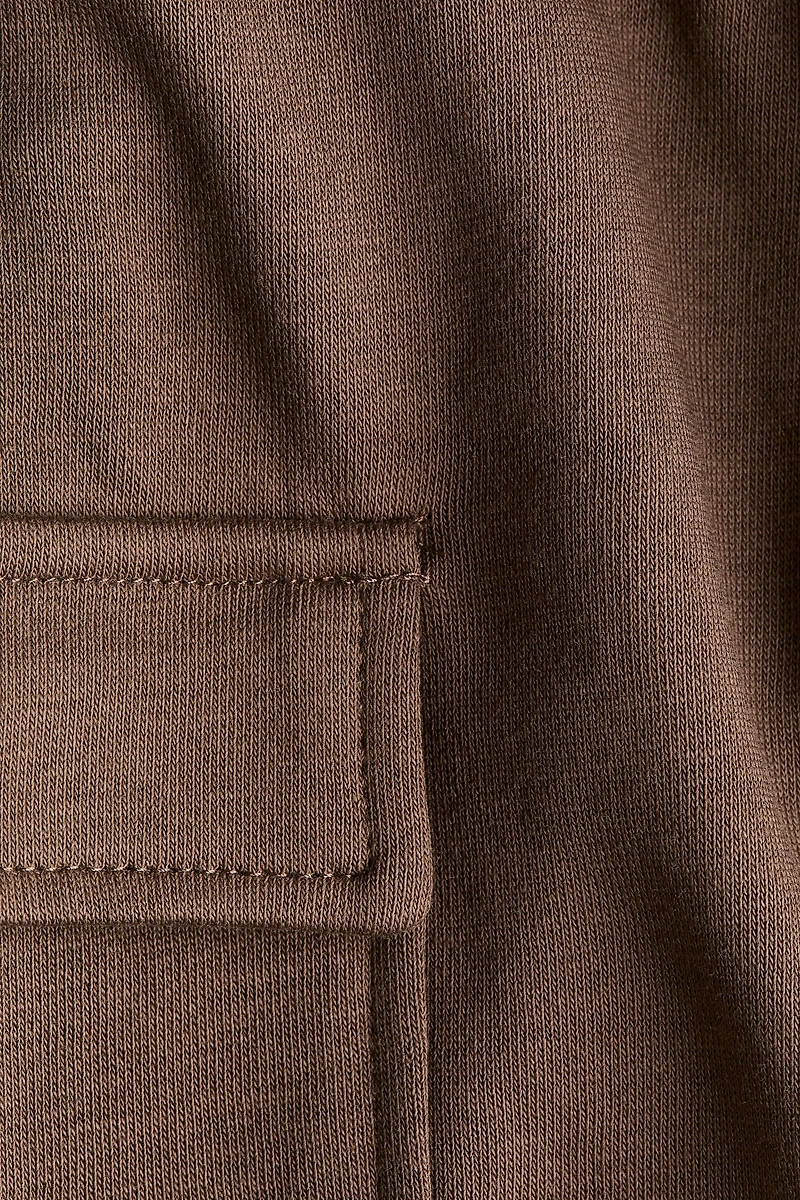 Short cargo en molleton