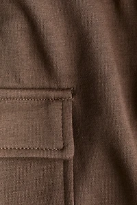 Short cargo en molleton
