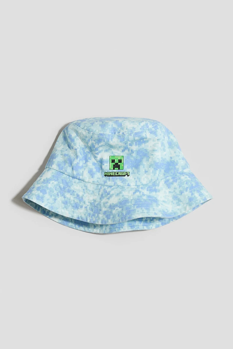 Chapeau imprimé en coton