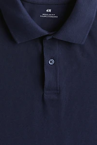 Regular Fit Piqué Polo Shirt
