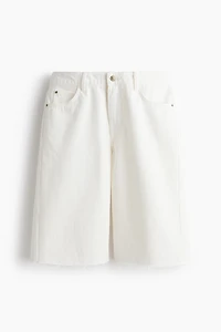 Denim Bermuda Shorts