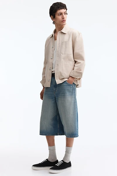 Baggy Denim Shorts