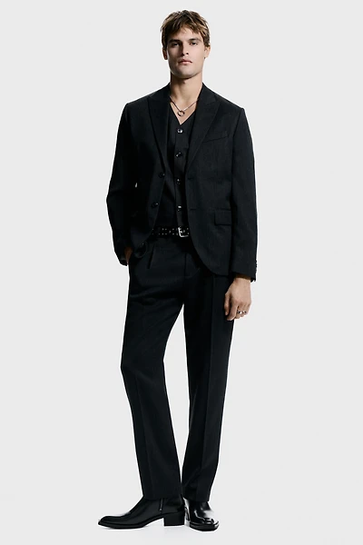 Regular-Fit Suit Pants