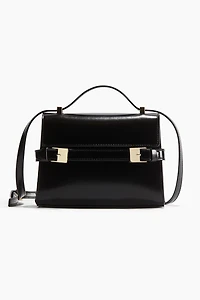 Strap-Detail Crossbody Bag
