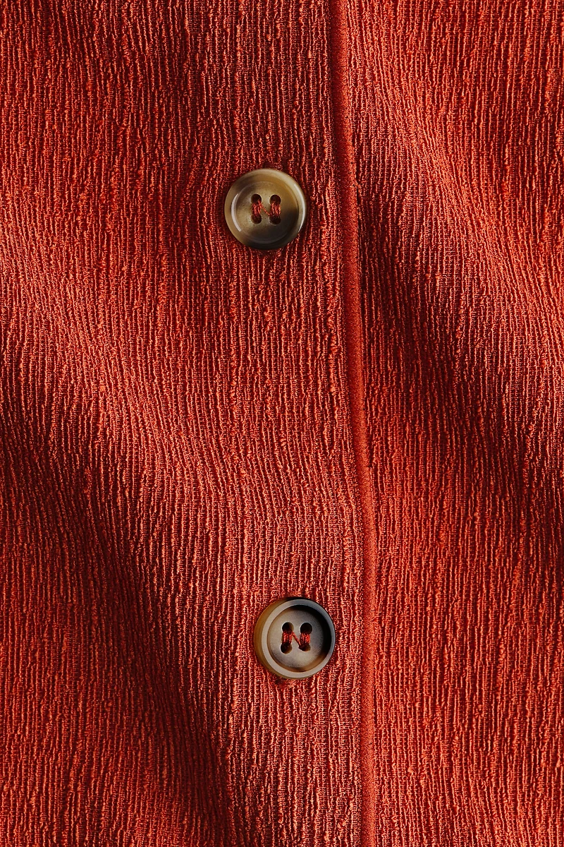 Crinkled Jersey Vest