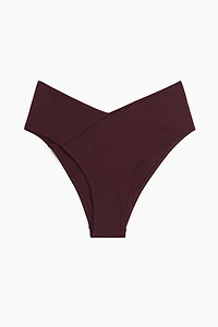 High Rise Cheeky Bikini Bottoms