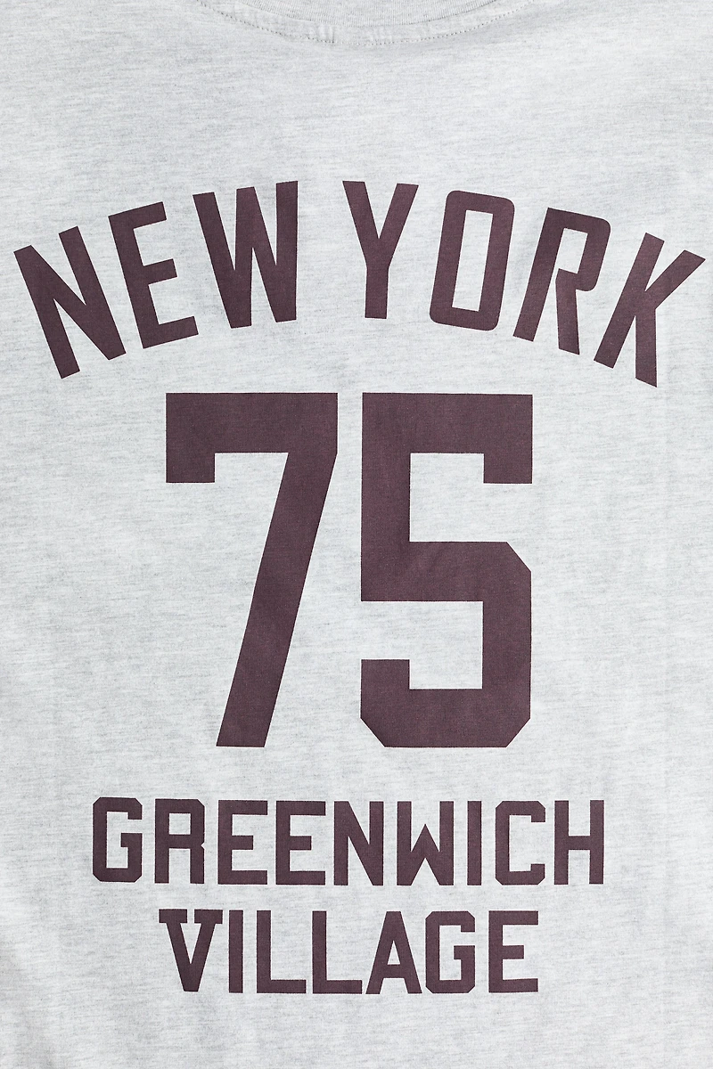 Oversized Jersey Top