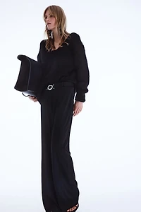 Pantalon avec ceinture
