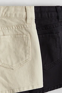 2-Pack Twill Shorts