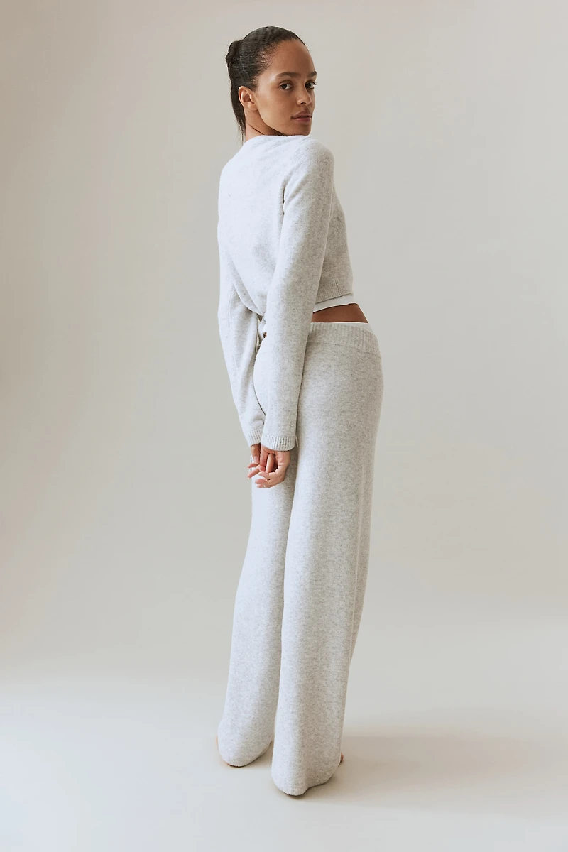 Fine-knit Pants