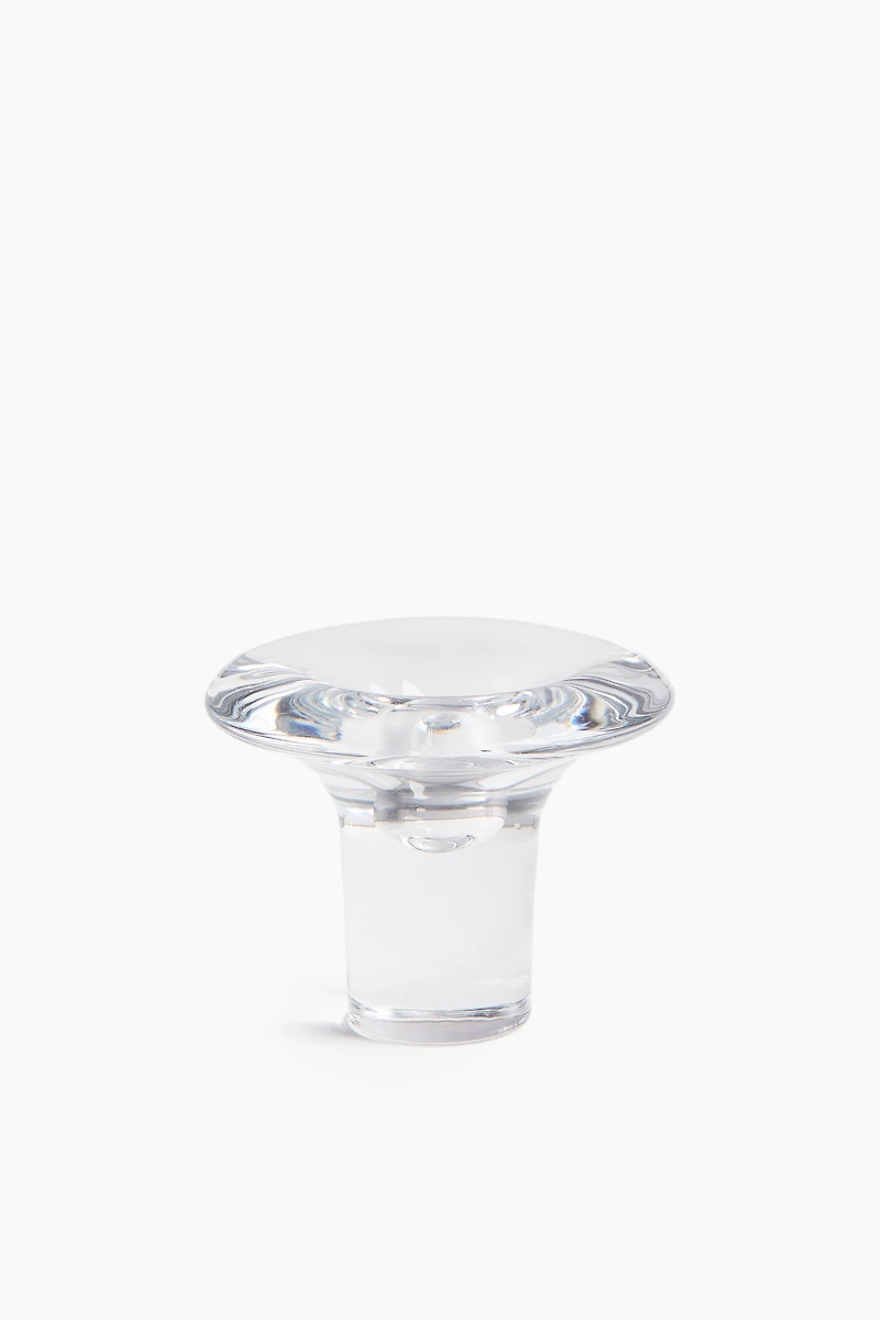 High Glass Candleholder