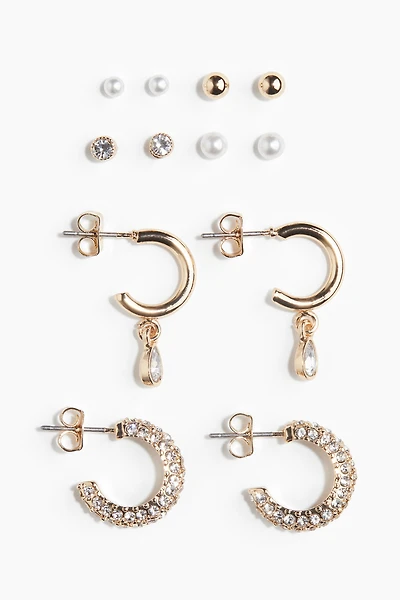 6 Pairs Earrings
